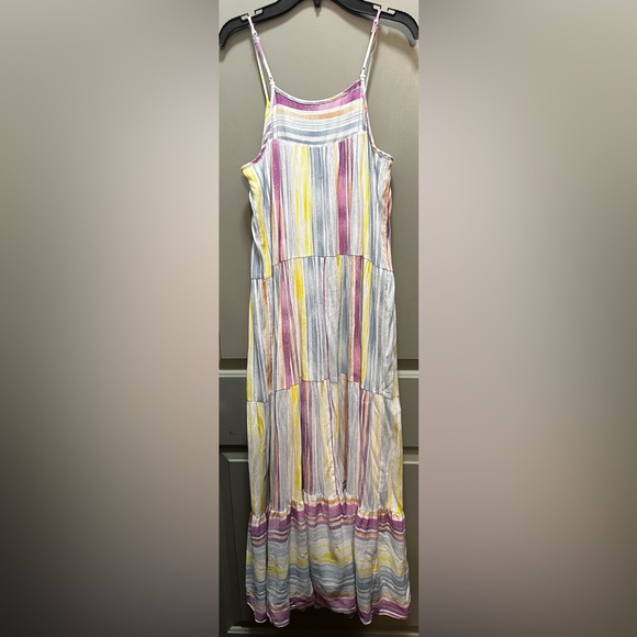 Lauren Conrad Size S Pastel Maxi Dress EUC - Picture 2 of 9